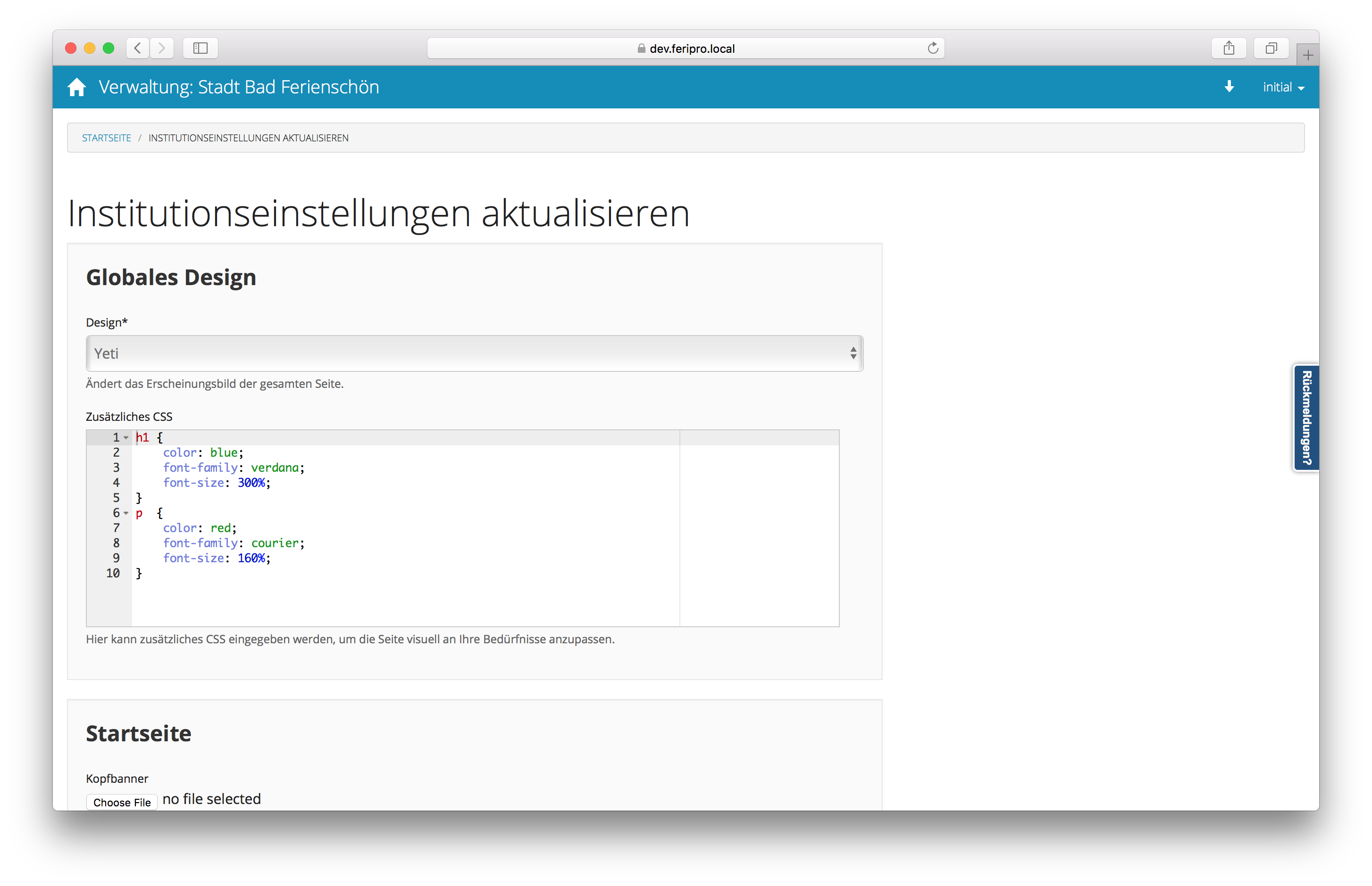 getting-started-front-page-settings.png